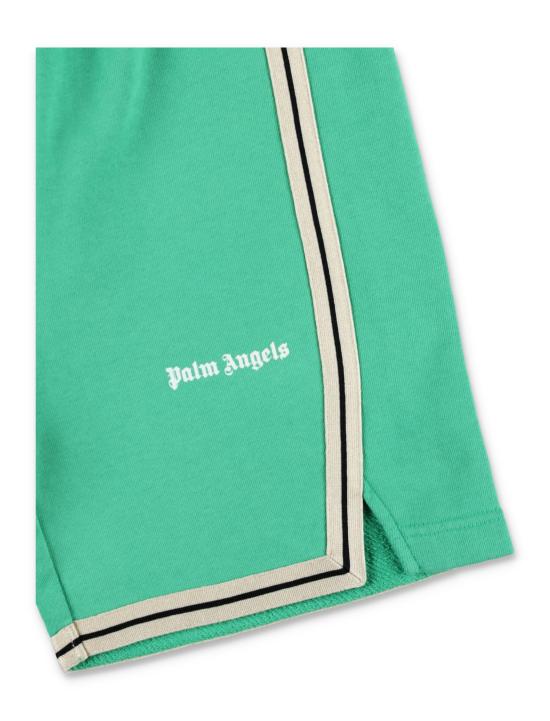 25SS [키즈] 팜앤젤스 쇼츠/버뮤다 PBCI007S25FLE001 5503 Verde - PALM ANGELS