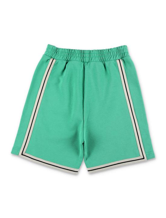 25SS [키즈] 팜앤젤스 쇼츠/버뮤다 PBCI007S25FLE001 5503 Verde - PALM ANGELS