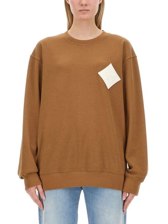  엠시엠 긴팔 티셔츠 MHAESMM06 CO Brown
