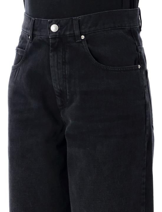 25FW 이자벨마랑 데님 팬츠 PA0273FAB1H04I 02FK FADED BLACK - ISABEL MARANT