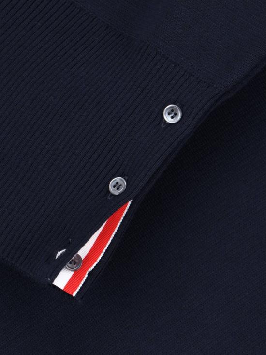 25FW 톰브라운 스웨터 MKA189A 00014415 Blue - THOM BROWNE