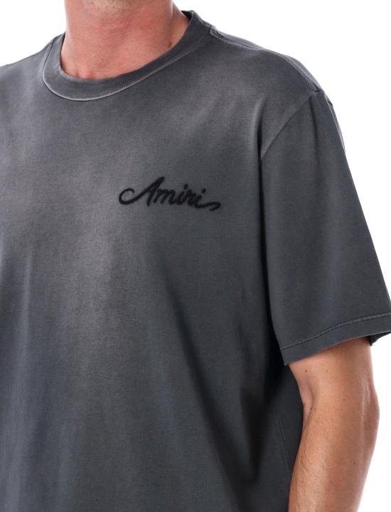 25FW 아미리 반팔 티셔츠 AMJYTE1197 BLACK Nero - AMIRI