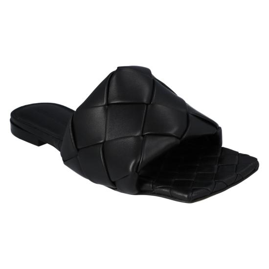  보테가베네타 샌들 608853VBSS01000 Black - BOTTEGA VENETA