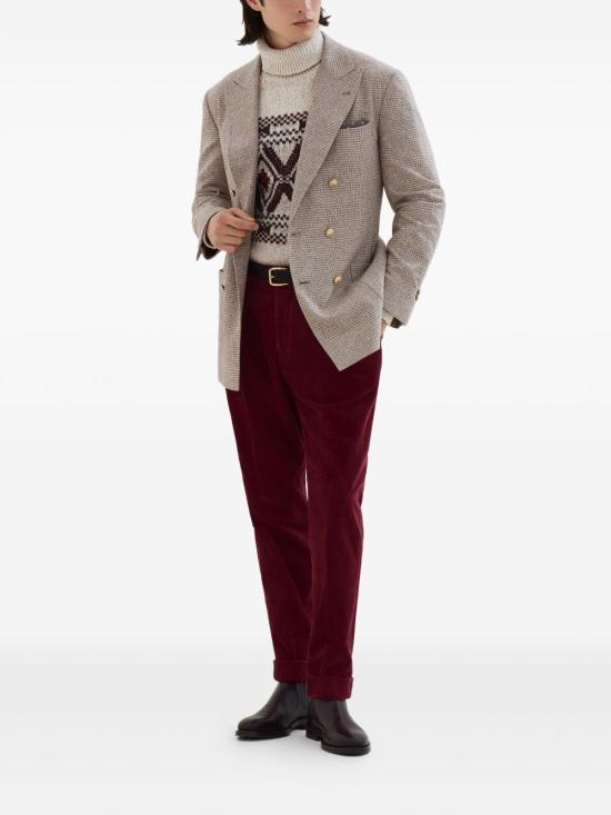 25FW 브루넬로 쿠치넬리 수트 자켓 MV4017BBDG C211 Beige - BRUNELLO CUCINELLI