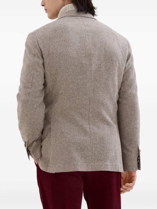 25FW 브루넬로 쿠치넬리 수트 자켓 MV4017BBDG C211 Beige - BRUNELLO CUCINELLI