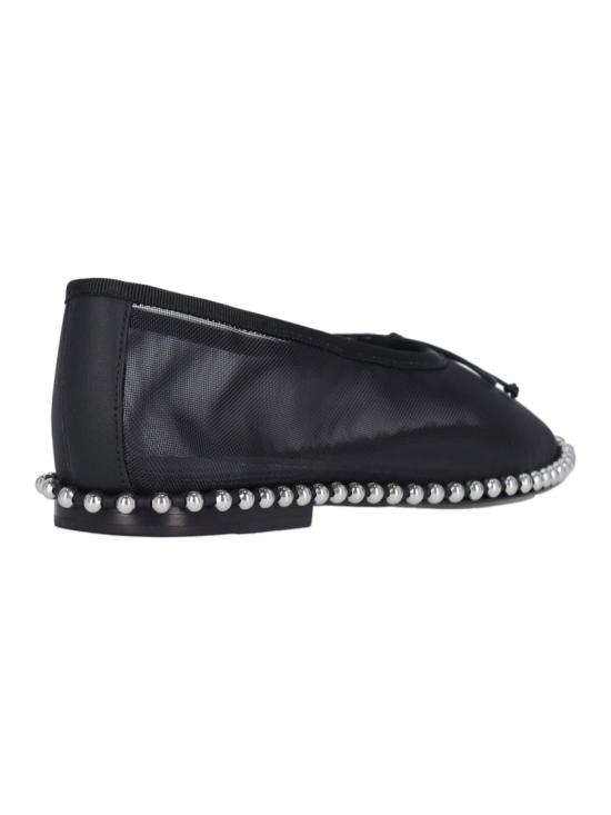 25SS 알렉산더 왕 플랫 슈즈 30125F046001 Black - ALEXANDER WANG