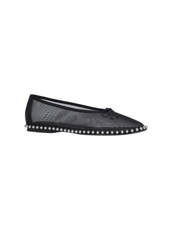 25SS 알렉산더 왕 플랫 슈즈 30125F046001 Black - ALEXANDER WANG