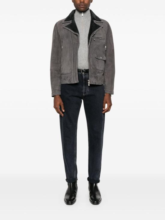 25FW 브루넬로 쿠치넬리 데님 팬츠 M235PO1090 C9016 Grey - BRUNELLO CUCINELLI