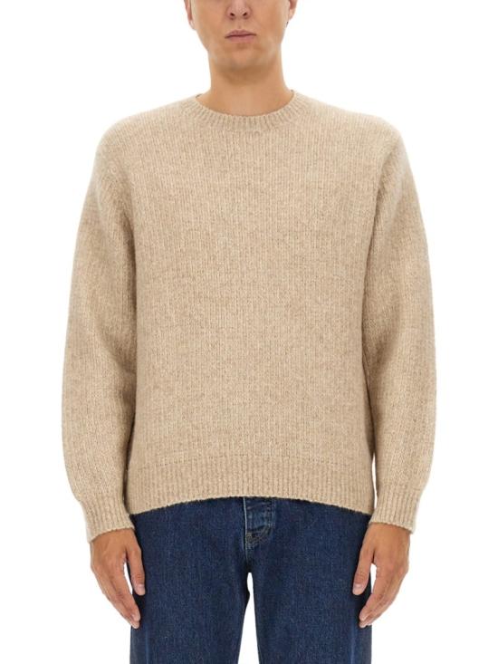  선플라워 Yak 야크 크루넥 스웨터 3033 BEIGE Neutrals