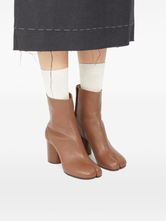 25FW 마르지엘라 부츠 S58WU0260 P3753T2621 Leather Brown - MAISON MARGIELA