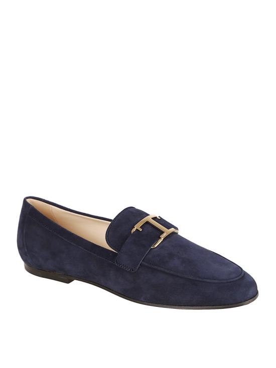 25FW 토즈 T 타임리스 스웨이드 로퍼 XXW79A0GG90HR0U824 Black - TODS