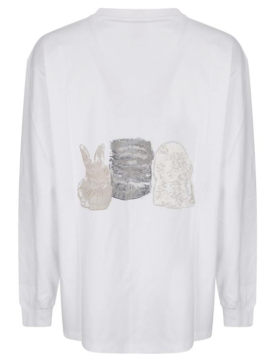 25FW 가니 탑 T4275 White - GANNI