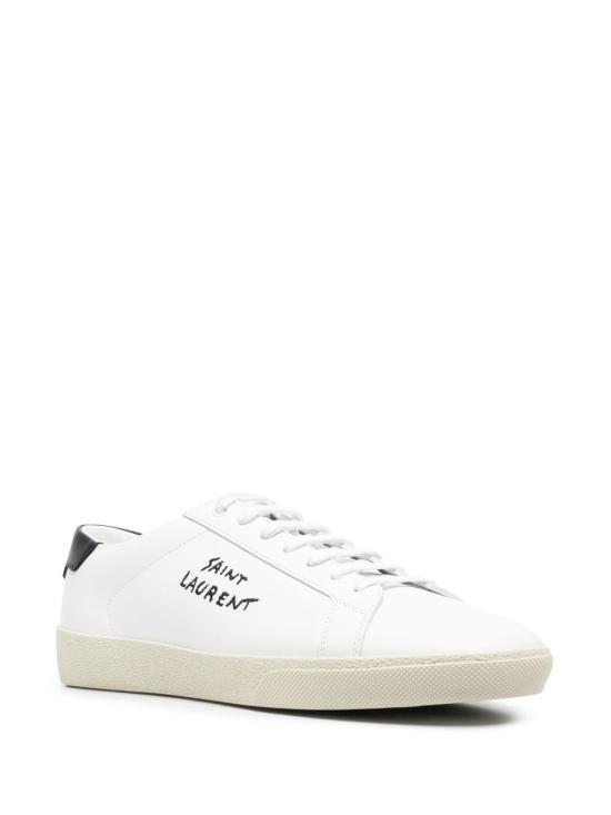 25FW 생로랑 스니커즈 610685 AABEE9061 White - SAINT LAURENT