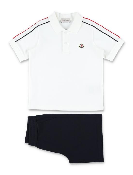 25SS [키즈] 몽클레어 캐주얼 세트 8M0001289ALK F07 Bianco