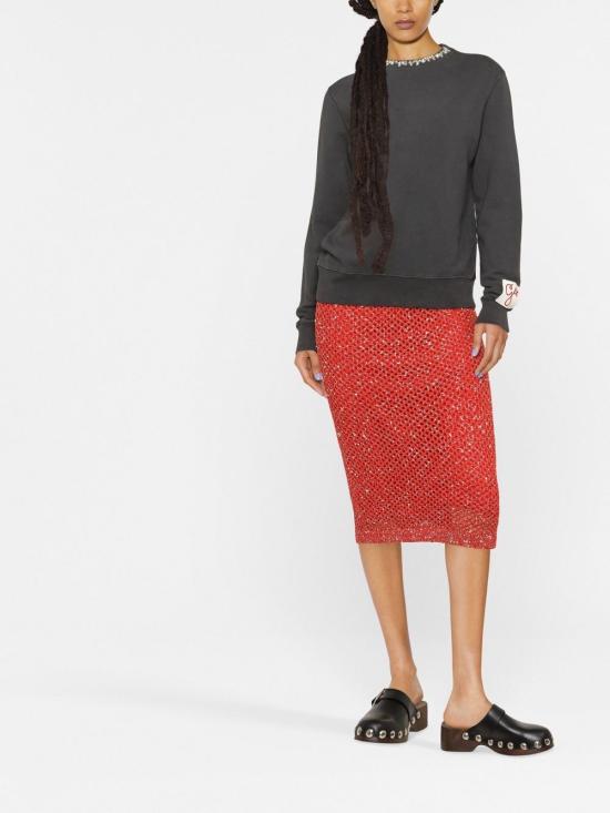 25FW 골든구스 스웨터 GWP01223 P00067260318 Grey - GOLDEN GOOSE