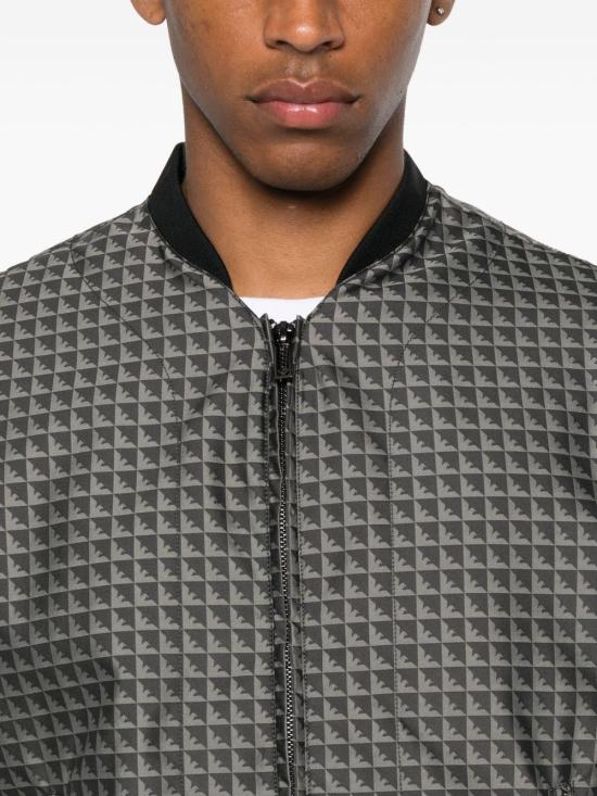 25FW 엠포리오 아르마니 봄버 자켓 EM003382 AF18696FC227 Black - EMPORIO ARMANI