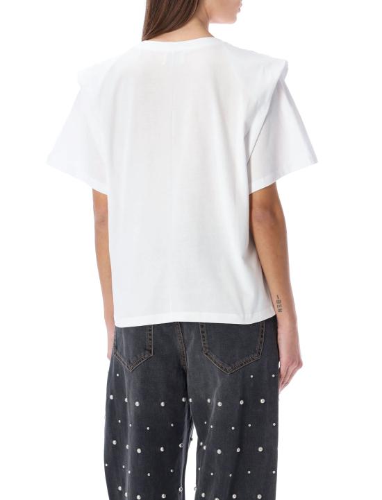 25SS 이자벨마랑에뚜왈 반팔 티셔츠 TS0041FAA1N41I 20WH Bianco - ISABEL MARANT ETOILE