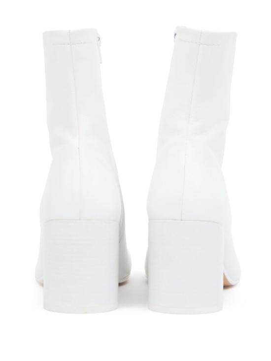 25FW MM6 메종마르지엘라 ANATOMIC 아나토믹  앵클 부츠 S59WU0235 P3628T1003 White - MM6 MAISON MARGIELA