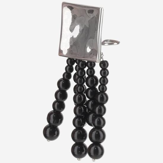 25SS 니콜로 파스콸레티 브로치 HE01PALBBLACKSILVER Black - NICCOLÒ PASQUALETTI