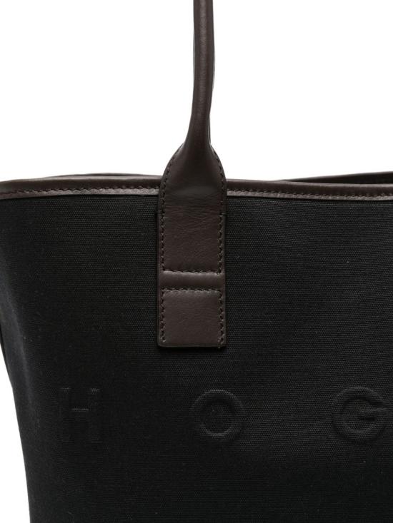 25FW 호간 토트백 KBW01TA1200 UH7012D BLACK - HOGAN