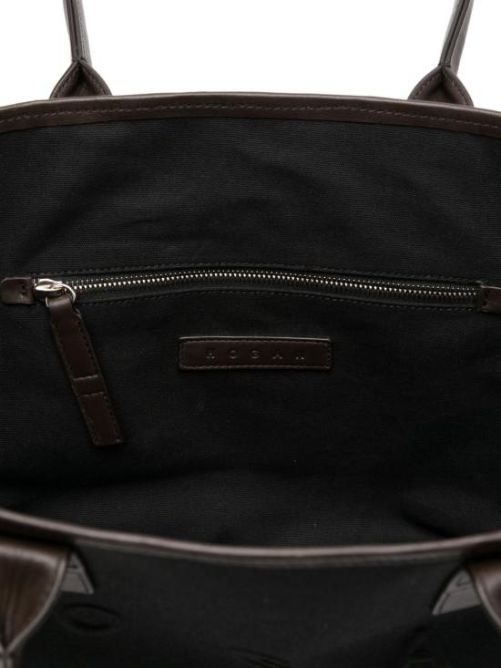 25FW 호간 토트백 KBW01TA1200 UH7012D BLACK - HOGAN