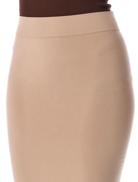 25SS 안드레아 아다모 미디 스커트 PS25254300 001 Nude - ANDREA ADAMO