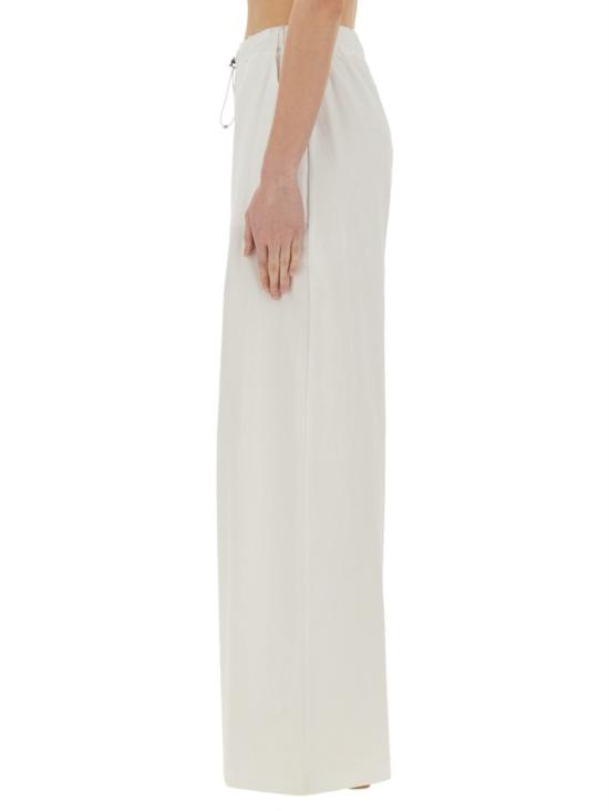 25SS 모스키노 스트레이트 팬츠 03353224 0001 White - MOSCHINO