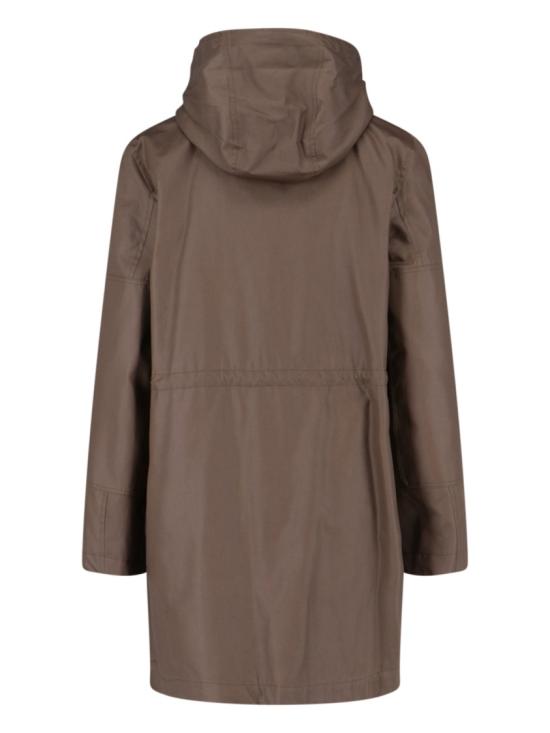 25FW 버버리 코티드 개버딘 파카 8116104A1336 Green - BURBERRY