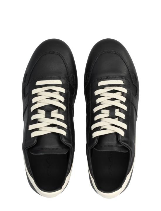 25FW 릭 오웬스 스니커즈 RU02E1889LCO 911 BLACK MILK MILK - RICK OWENS