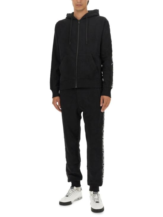  베르사체 후드 티셔츠 75GAIF11 CF03F899 Black - VERSACE