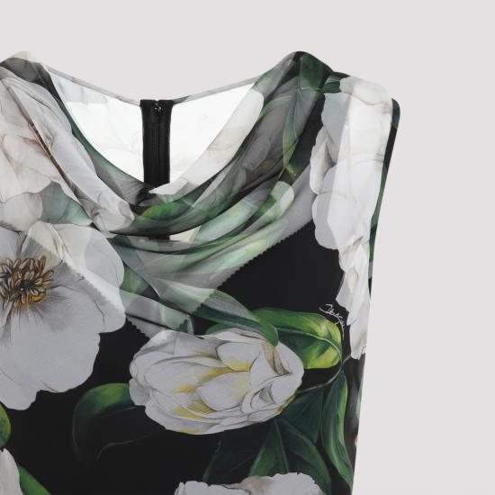 25SS 돌체앤가바나 미디 원피스 F6TLBT IS1XD Black - DOLCE & GABBANA