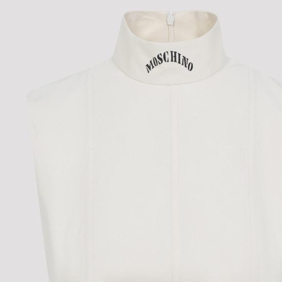 25FW 모스키노 원피스 252D0436 5436 White - MOSCHINO
