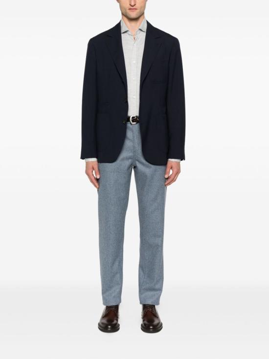 25FW 브루넬로 쿠치넬리 셔츠 MH8366686 C570 Light Grey - BRUNELLO CUCINELLI