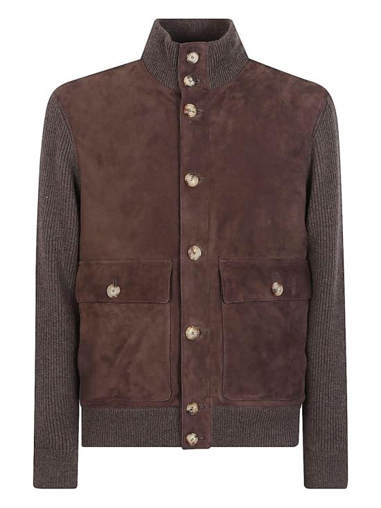 25FW 브루넬로 쿠치넬리 무스탕 MPCLF1955 CYU72 Brown - BRUNELLO CUCINELLI