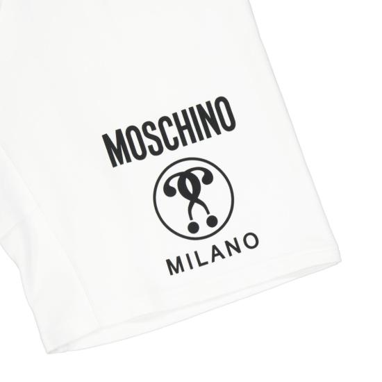  모스키노 숏팬츠 ZPA03022028 1001 White - MOSCHINO