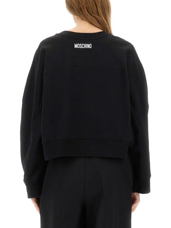 25FW 모스키노 탑 17025428 1555 Black - MOSCHINO