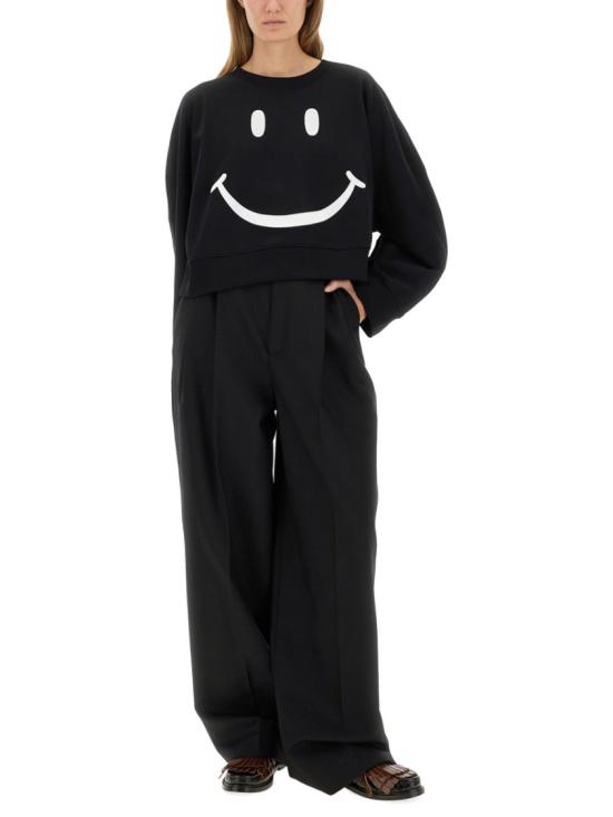25FW 모스키노 탑 17025428 1555 Black - MOSCHINO
