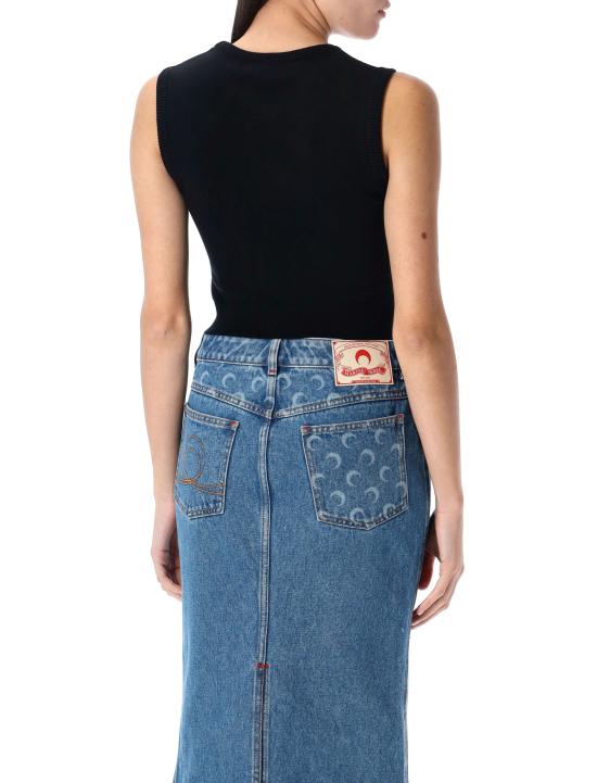 25SS 마린세르 스웨터 WTK043ACKNI0511 BK99 Nero - MARINE SERRE