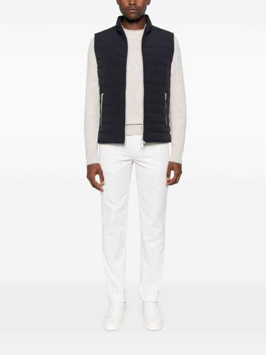 25FW 브루넬로 쿠치넬리 베스트 MM4911797 CVL16 Blue - BRUNELLO CUCINELLI