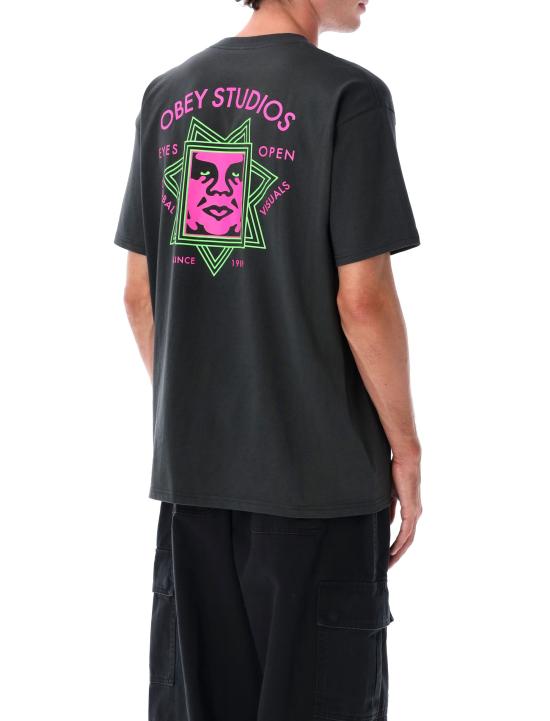 25FW 오베이 반팔 티셔츠 165264232 VBL VINTAGE BLACK - OBEY