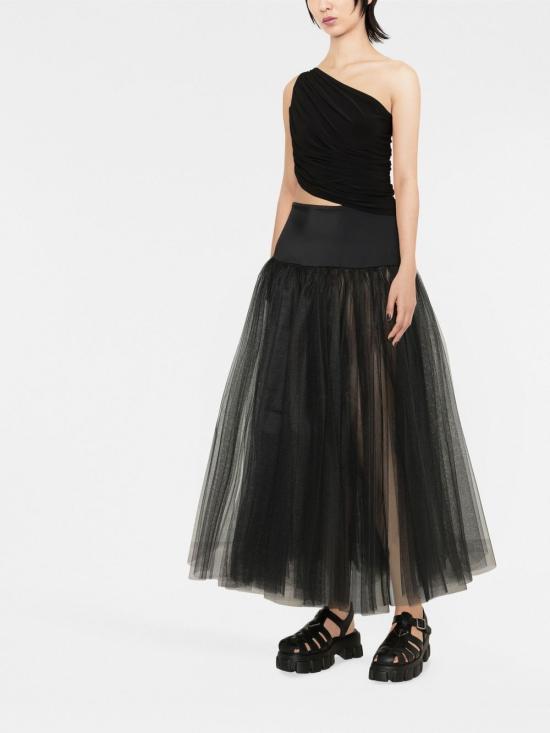 25SS 노마카말리 민소매 티셔츠 KK220YPL285 001 Black - NORMA KAMALI