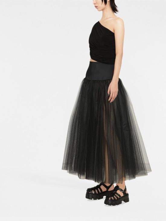 25SS 노마카말리 민소매 티셔츠 KK220YPL285 001 Black - NORMA KAMALI