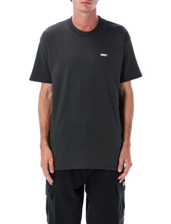 25FW 오베이 반팔 티셔츠 165264236 VBL VINTAGE BLACK