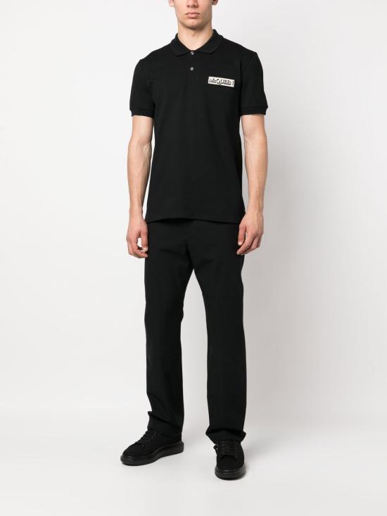  알렉산더 맥퀸 스트레이트 팬츠 724285 QUS031000 BLACK - ALEXANDER MCQUEEN