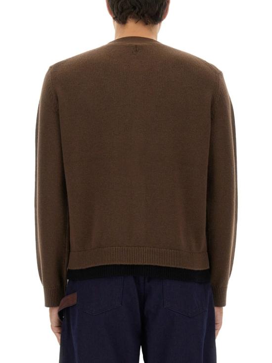 25FW JW앤더슨 가디건 KW1434 YN0423600 Brown - JW ANDERSON