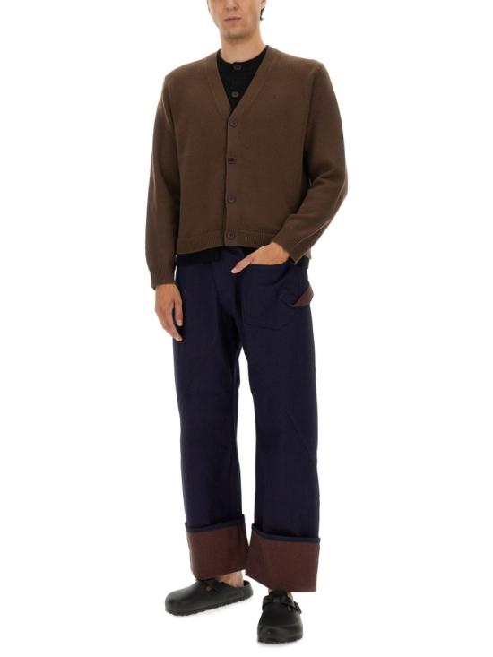 25FW JW앤더슨 가디건 KW1434 YN0423600 Brown - JW ANDERSON