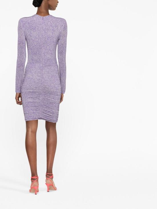  이자벨마랑 숏 원피스 RO0076FA A1K32I JANAUTVI Purple - ISABEL MARANT