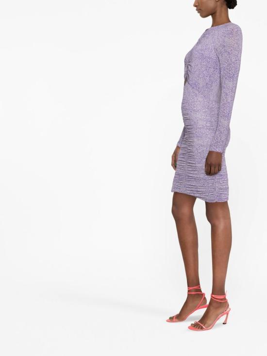  이자벨마랑 숏 원피스 RO0076FA A1K32I JANAUTVI Purple - ISABEL MARANT
