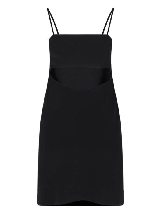 25FW 알렉산더 왕 숏 원피스 1KC3251054001 Black - ALEXANDER WANG