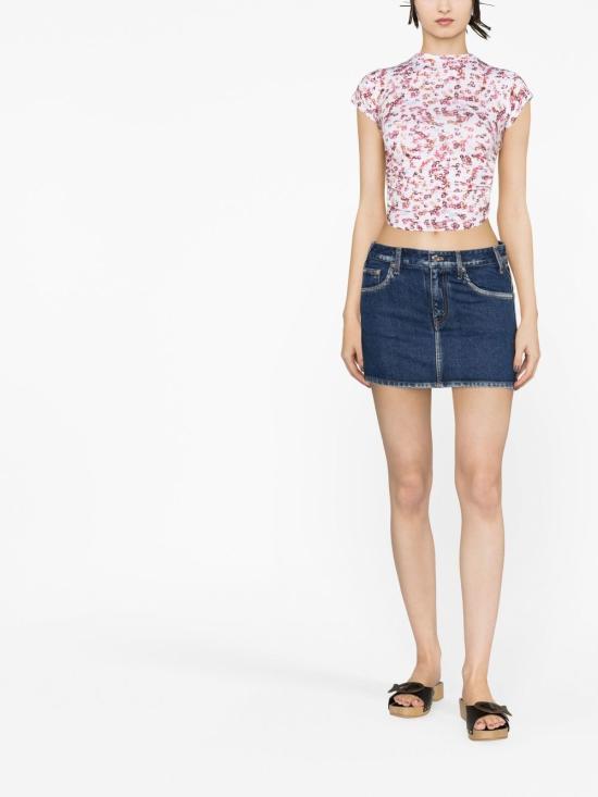  이자벨마랑에뚜왈 민소매 티셔츠 TS0024FA A1K48E JUVIA23EC Beige - ISABEL MARANT ETOILE